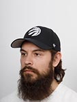 Бейсболка 47 BRAND арт. K-MVP28WBV-BKA Toronto Raptors NBA (черный)